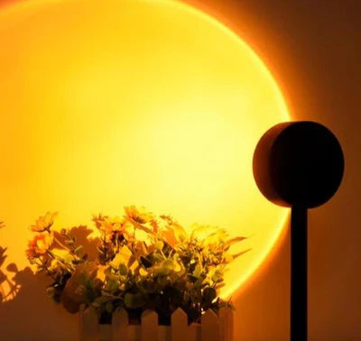 Sunset Lamp met 4 Kleuren - Eclipza